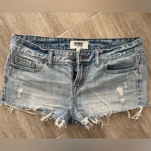 PINK low waist shorts